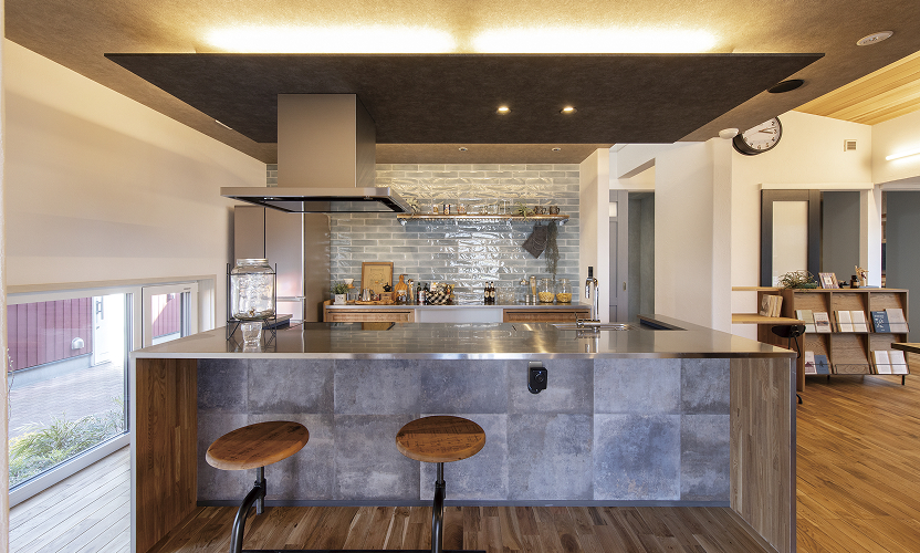 実際の暮らしを描けるリアルサイズのモデルハウス。