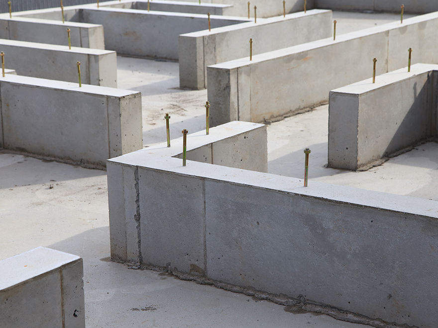 ベタ基礎による「面で支える」安定感