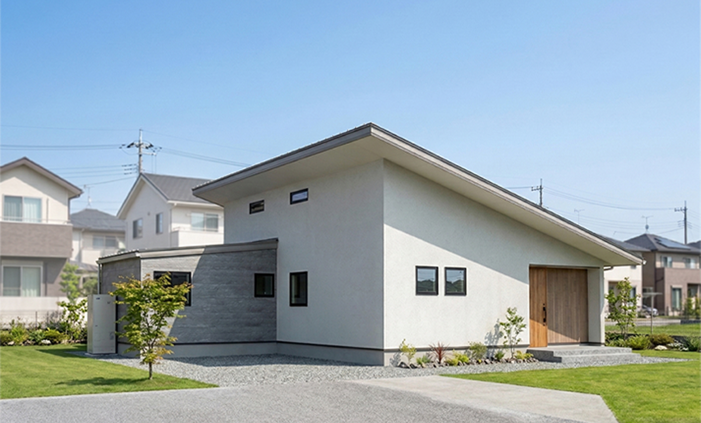 雨ヶ谷まちなか展示場の外観