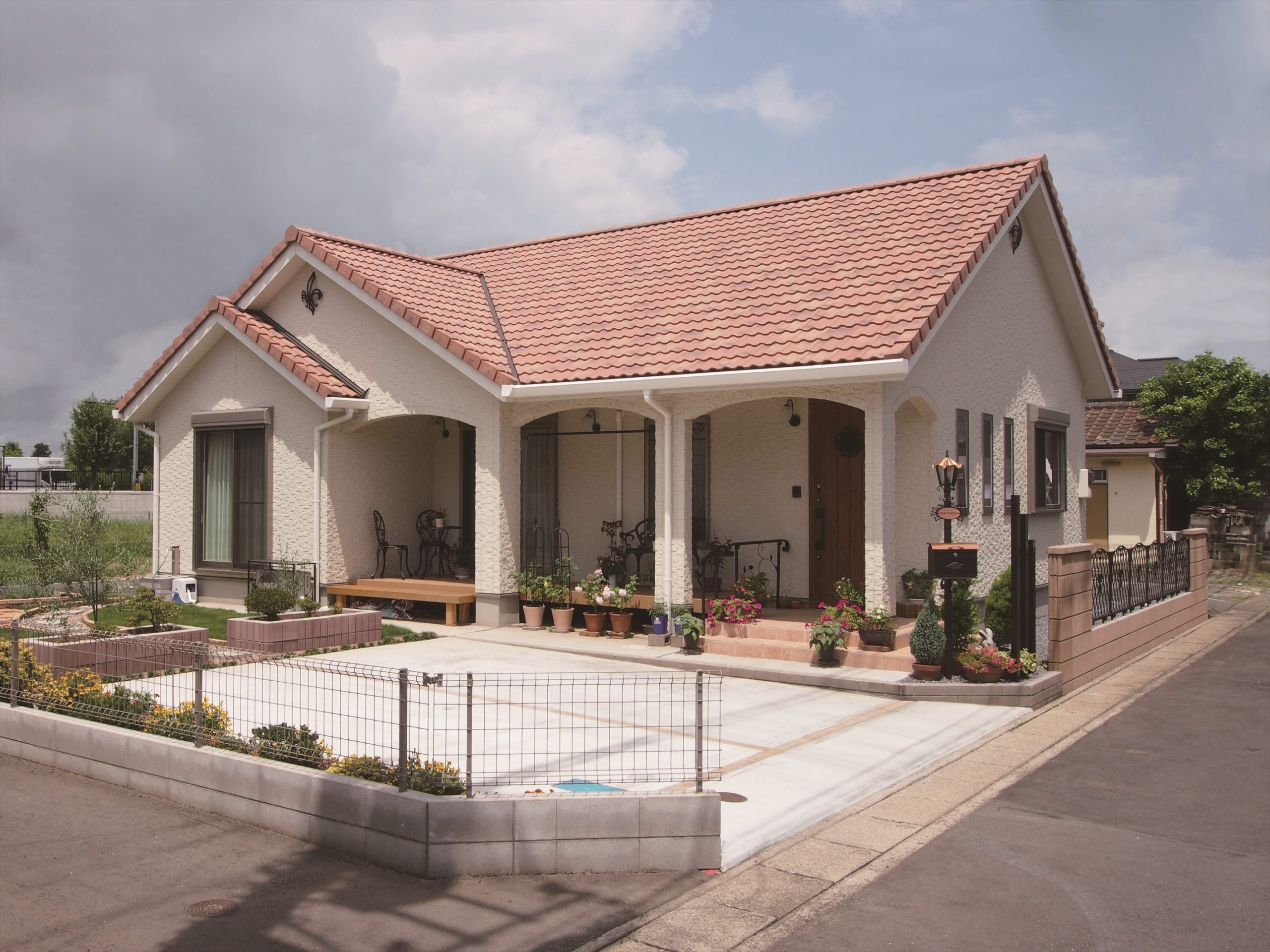 ほどよくゆったりと<br>建てたかったのは洋風の平屋