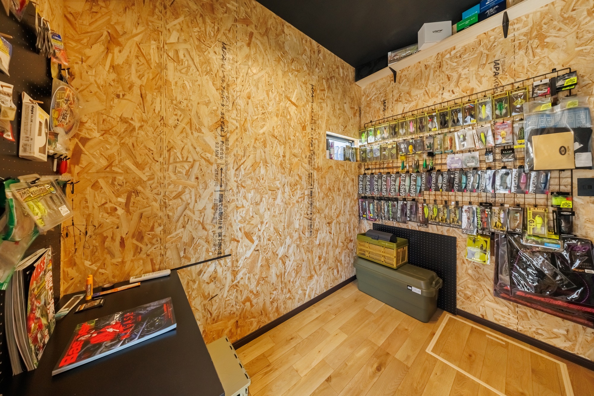 ３つの秘密基地がある家