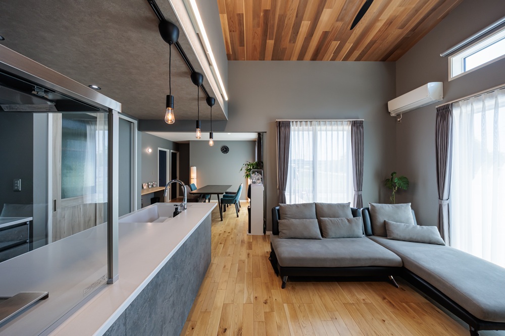 暮らしとデザインの両立ひろびろとしたオシャレな平屋