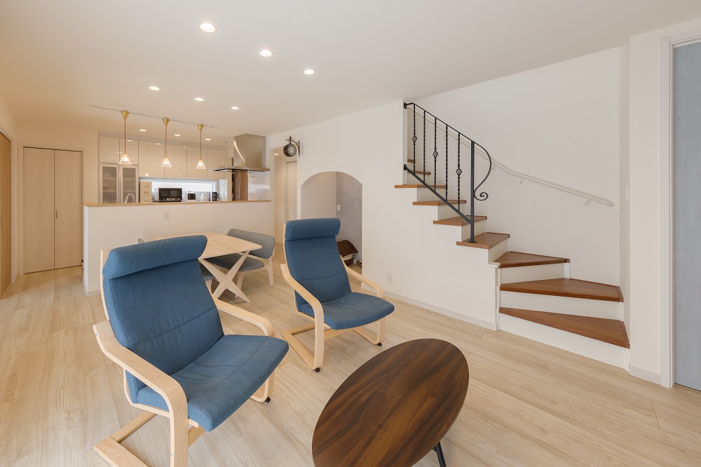 愛犬とカワイイに囲まれたこだわりをカタチにした家