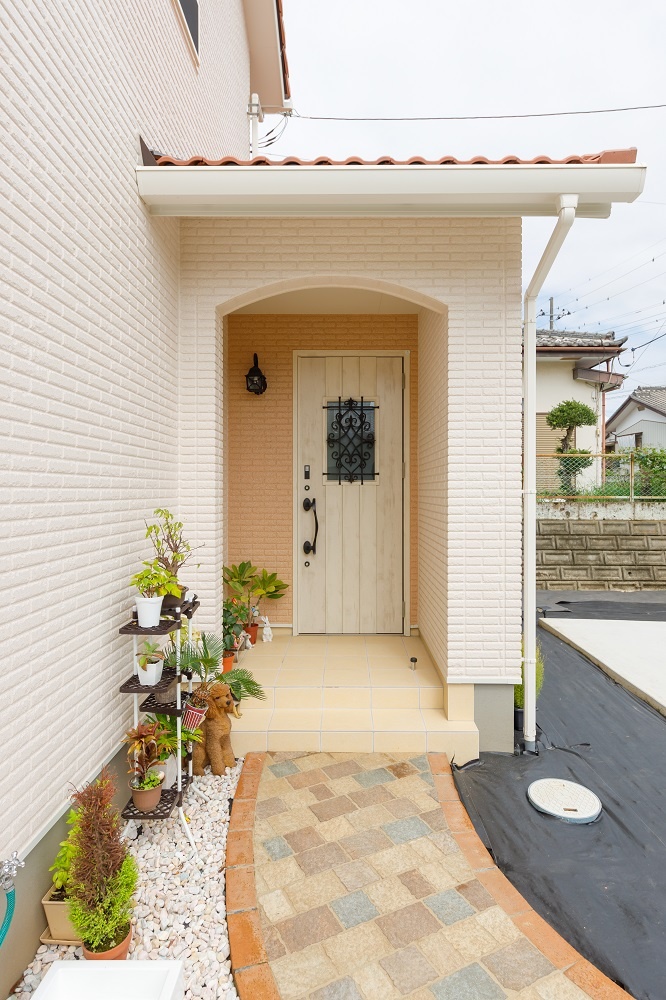 愛犬とカワイイに囲まれたこだわりをカタチにした家