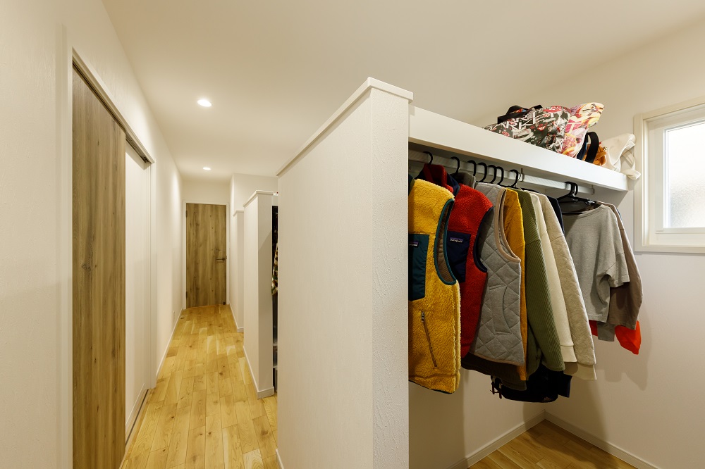 家族と愛犬が心地よく暮らす「OPEN LIVING」の家