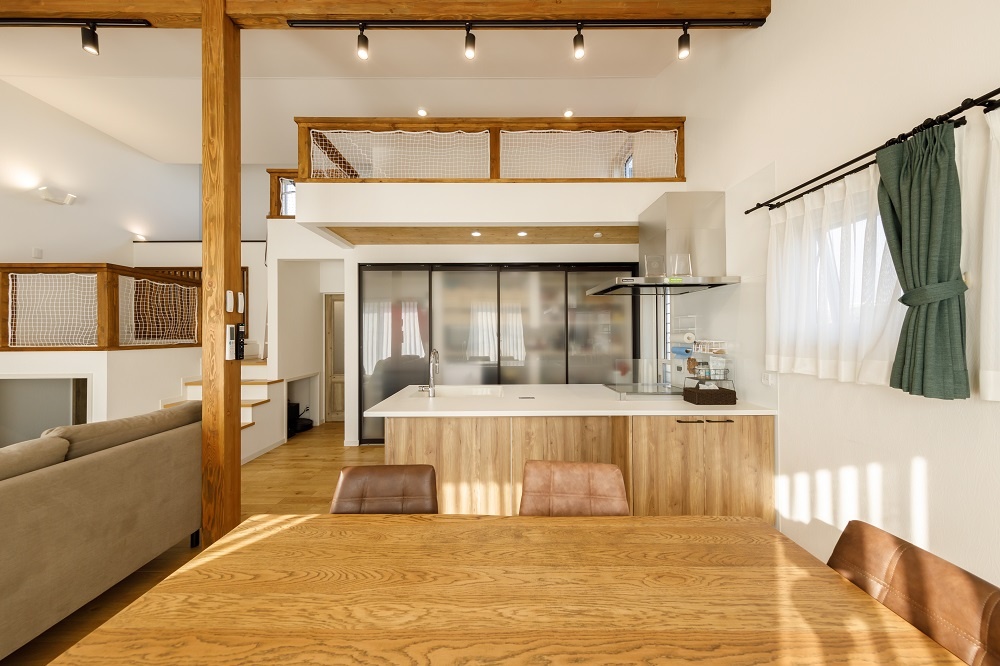 家族と愛犬が心地よく暮らす<br>「OPEN LIVING」の家