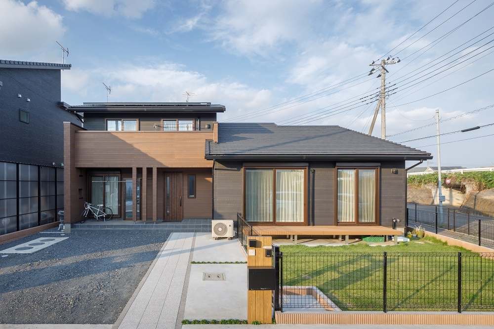 家族と愛犬が心地よく暮らす「OPEN LIVING」の家