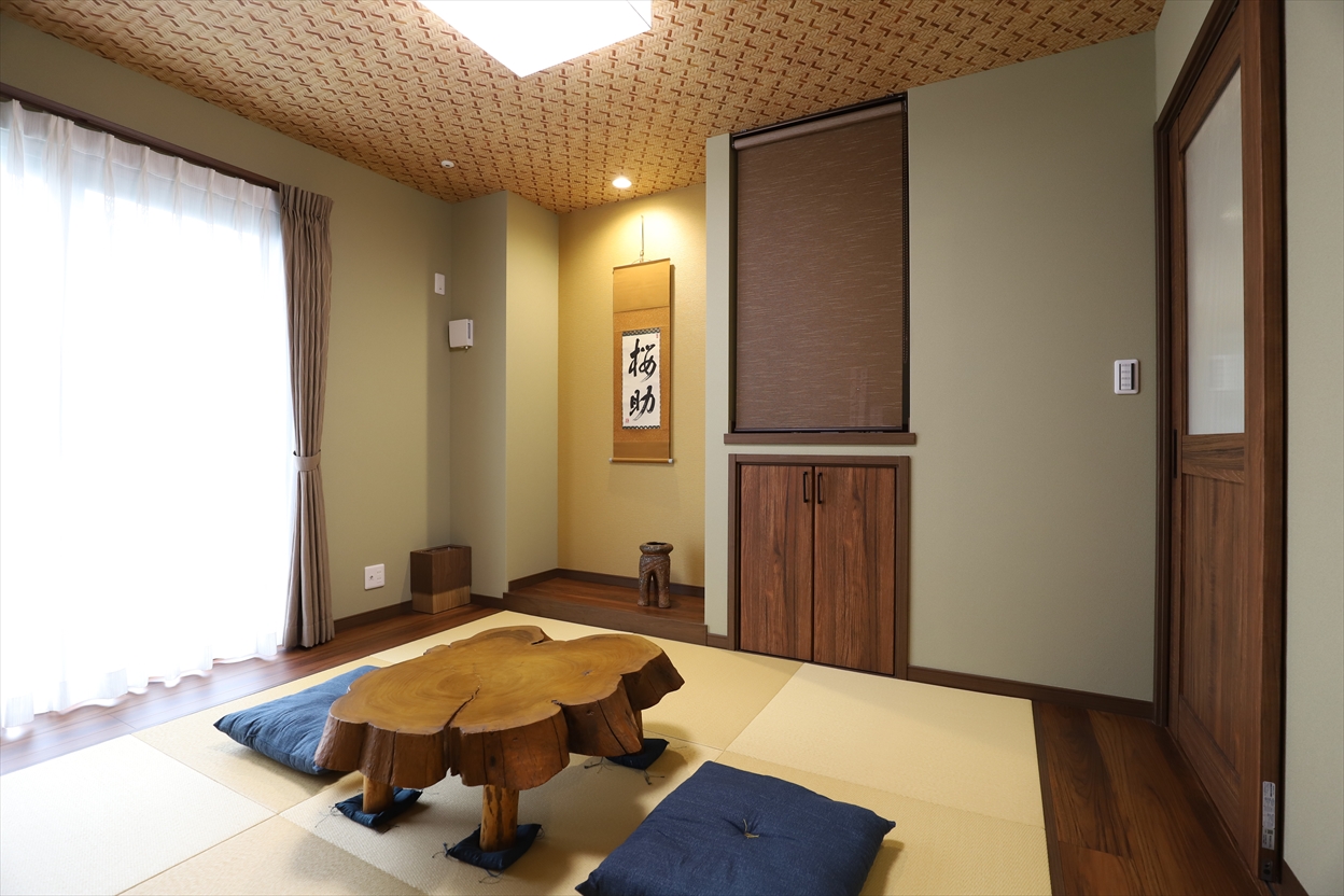 ピットリビングは心休まる場所 家族が心地よく暮らせる家