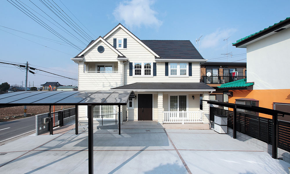 ノースアメリカン調の清々しい外観対応力の高さが決め手