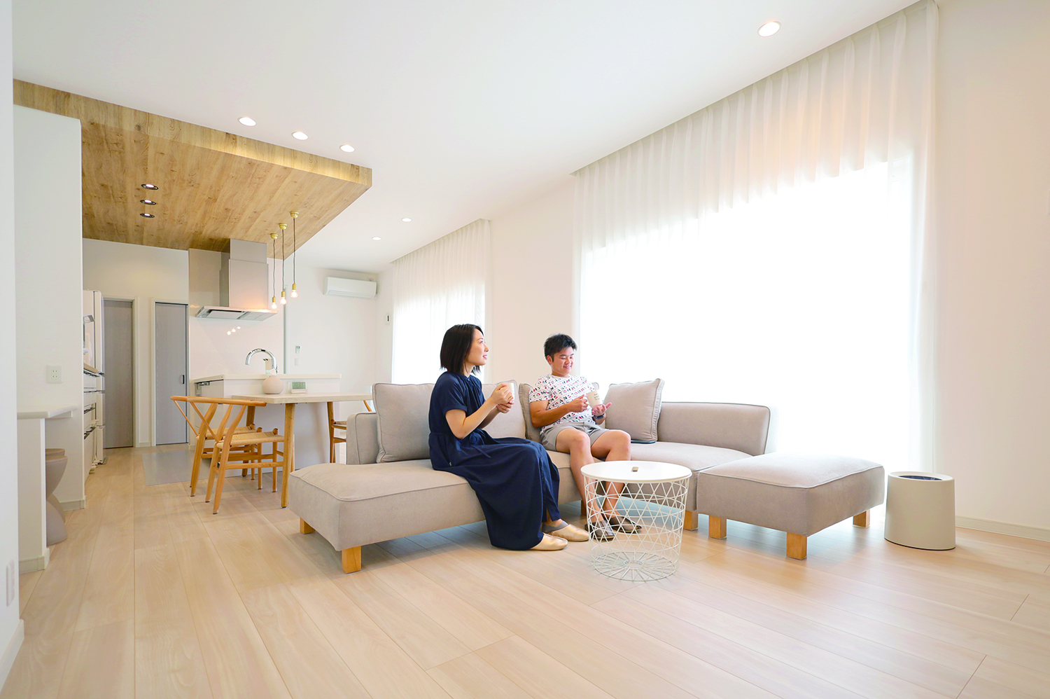 ぬくもりに包まれるナチュラルモダンな平屋