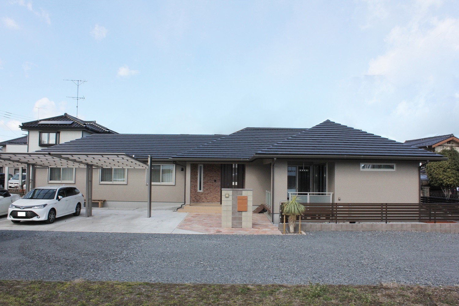 暮らしと将来を見据えたバランスの取れた平屋