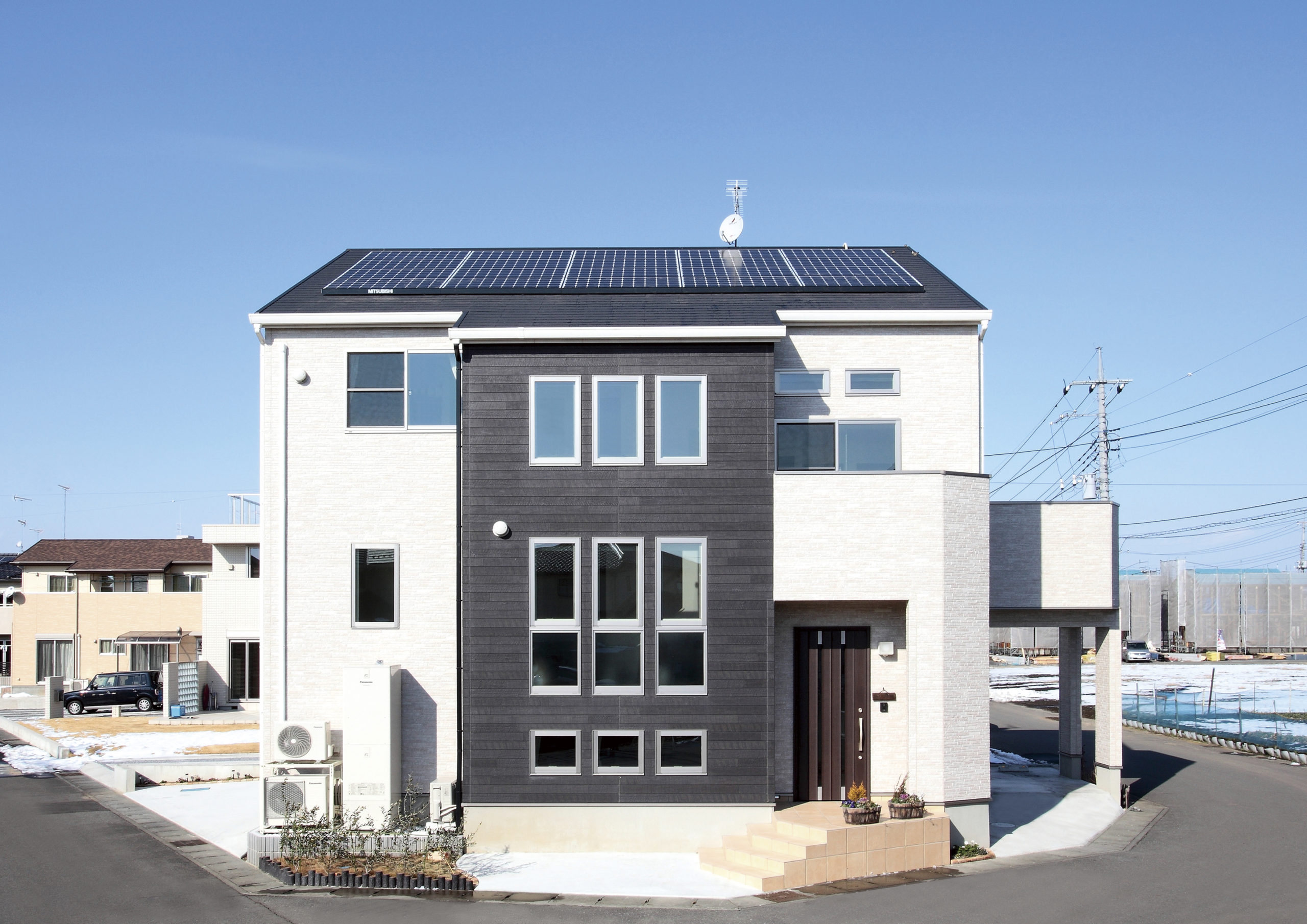 【施工事例】5段階構造の理想の住まい