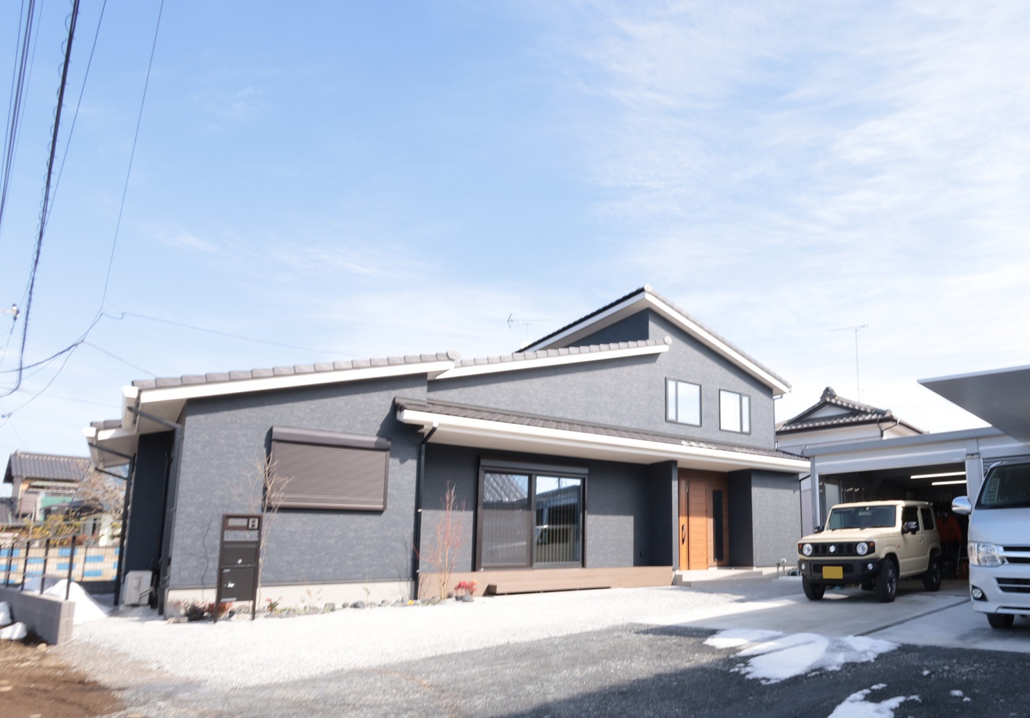 空間を生かしたアメリカンヴィンテージ風の家