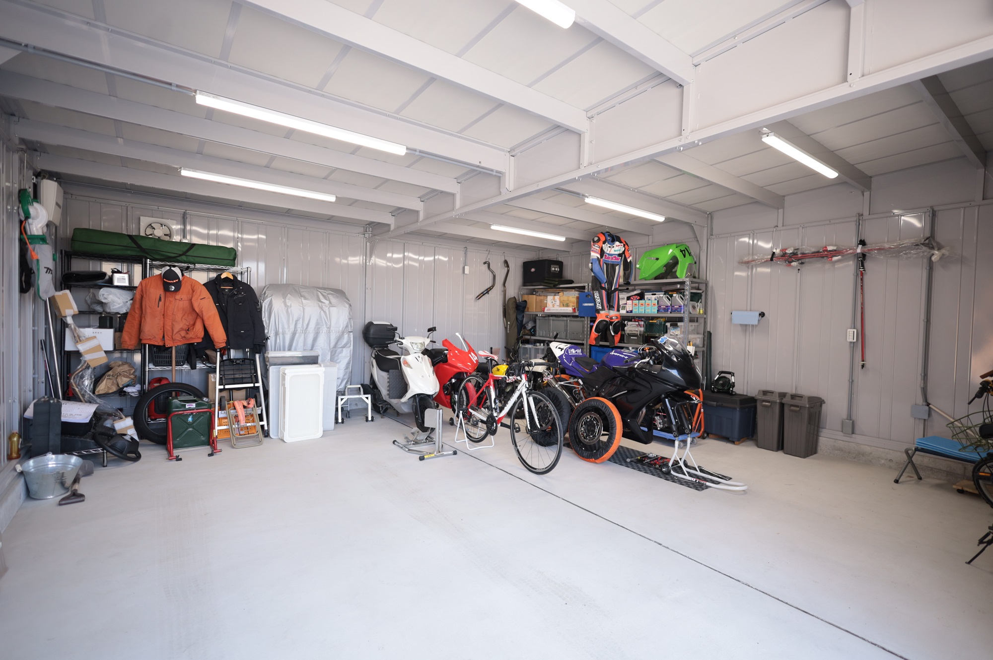 空間を生かしたアメリカンヴィンテージ風の家