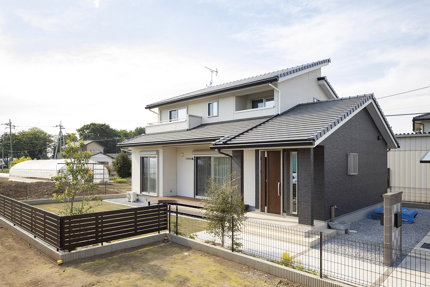 スキップフロアで家族が繋がる地元でのびのび暮らせる家