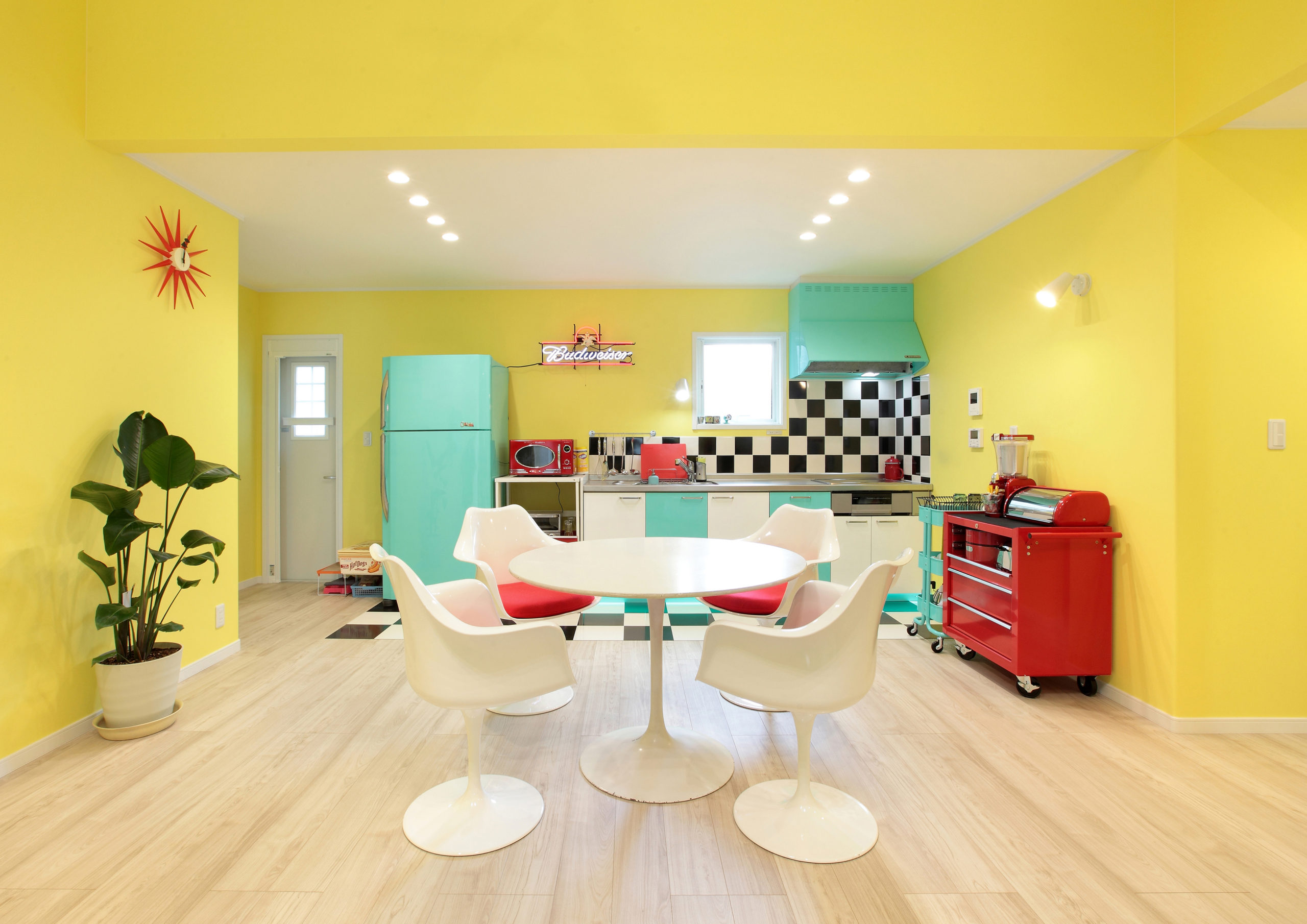 スタッフの親身な対応に満足<br>50年代アメリカンスタイルの家