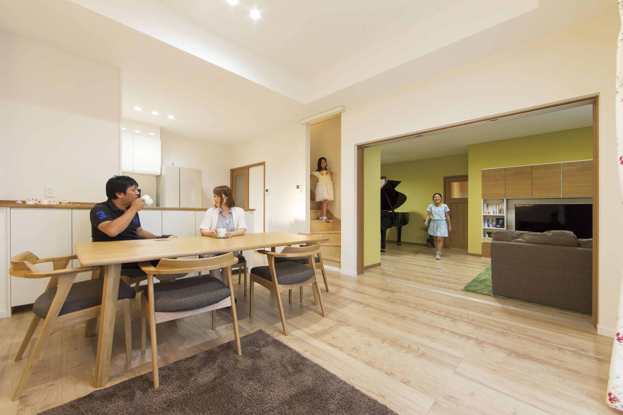 北欧モダンのシンプルで温かみのある空間をカタチに