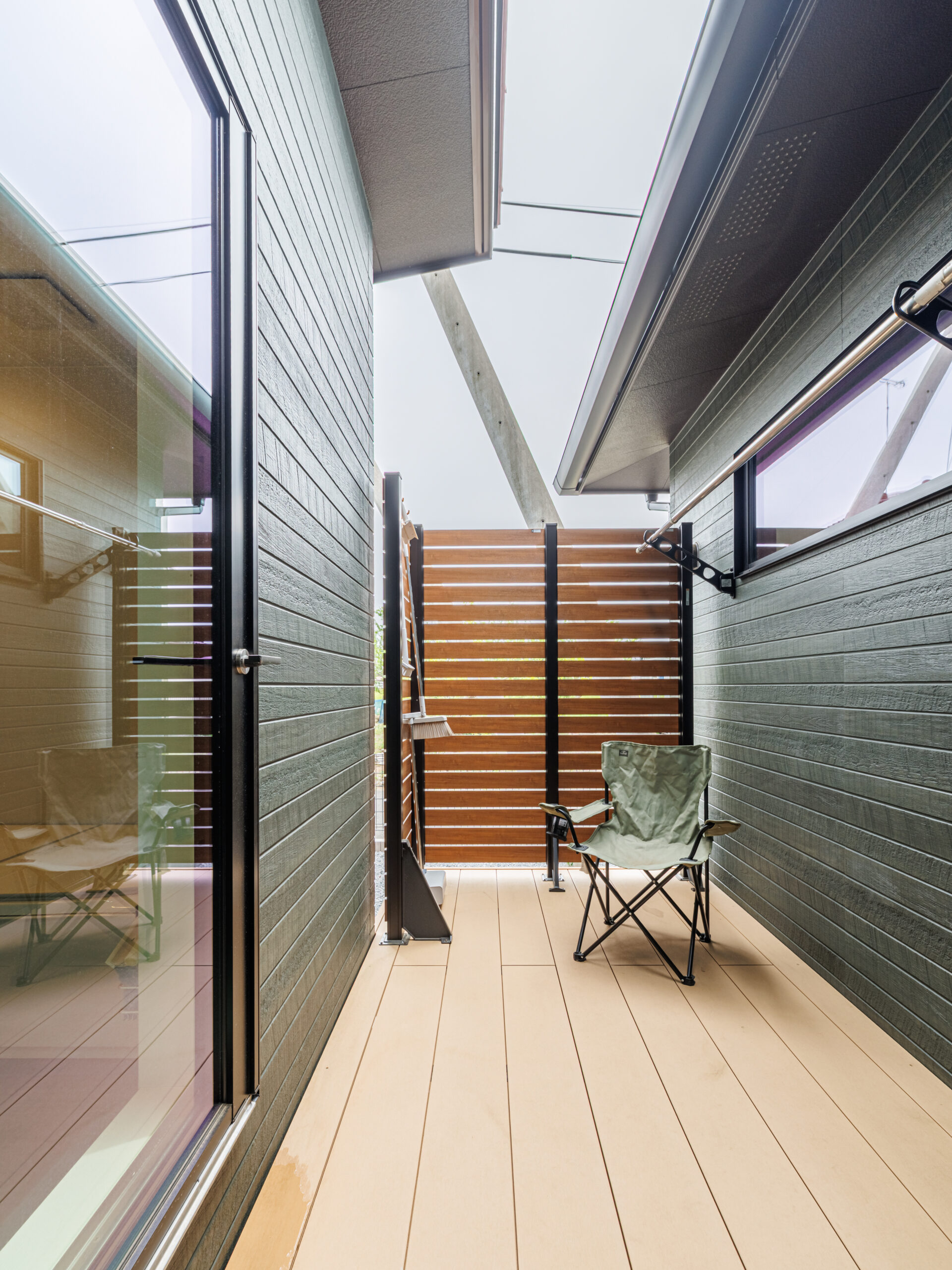 中庭のある平屋