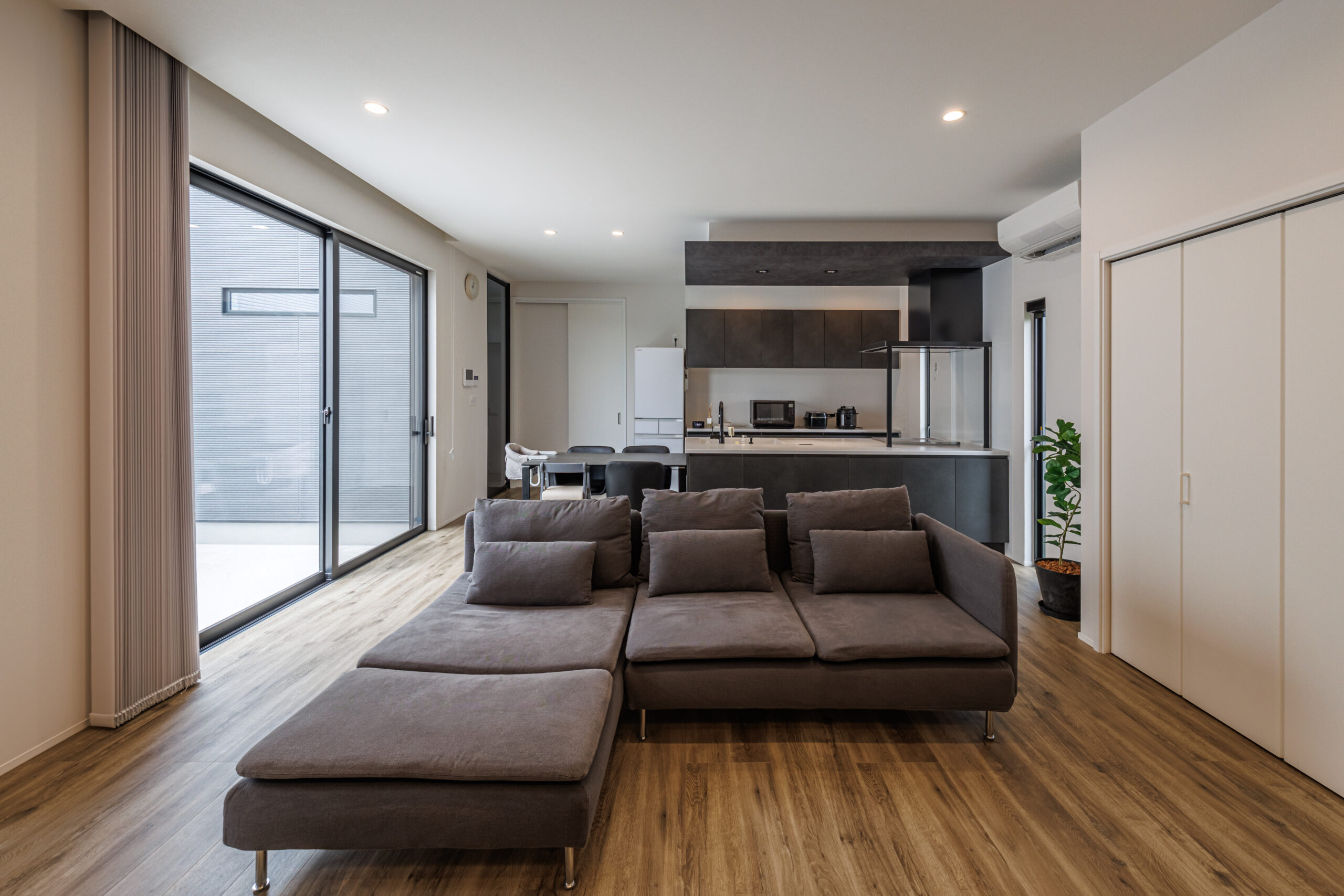 家族が自然と集まる19.5帖のゆとりあるLDK