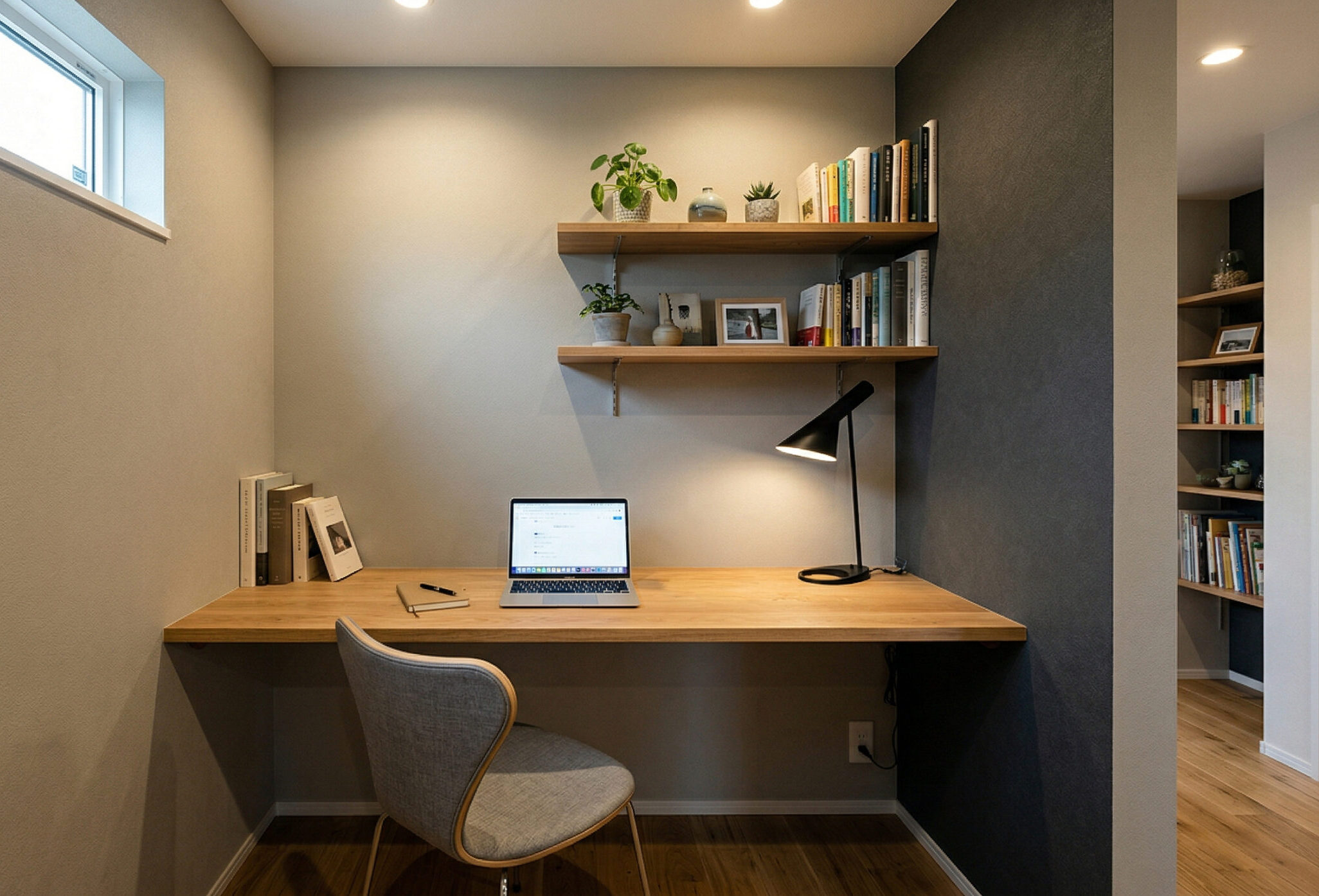 自分時間を大切にできる書斎スペース
